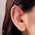 Starburst Bow Earrings Earcuff (Pair)