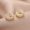 Gemline Spark Hoops Earring