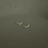 Minimal Moon Earrings
